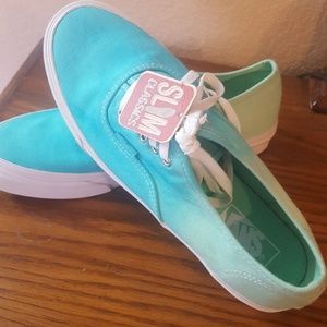 Vans slim classics ombre women's size 9
